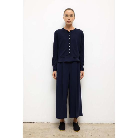  리셋 가디건 레셋 제임스 크루 카디건 미드나잇 - LESET