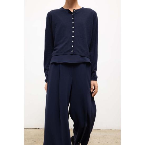  리셋 가디건 레셋 제임스 크루 카디건 미드나잇 - LESET