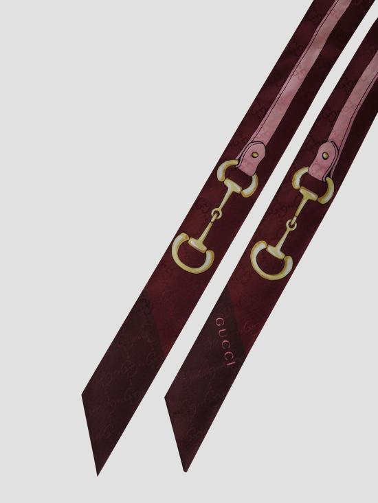 26SS 구찌 머플러/스카프 8532033G009 6173 BORDEAUX - GUCCI