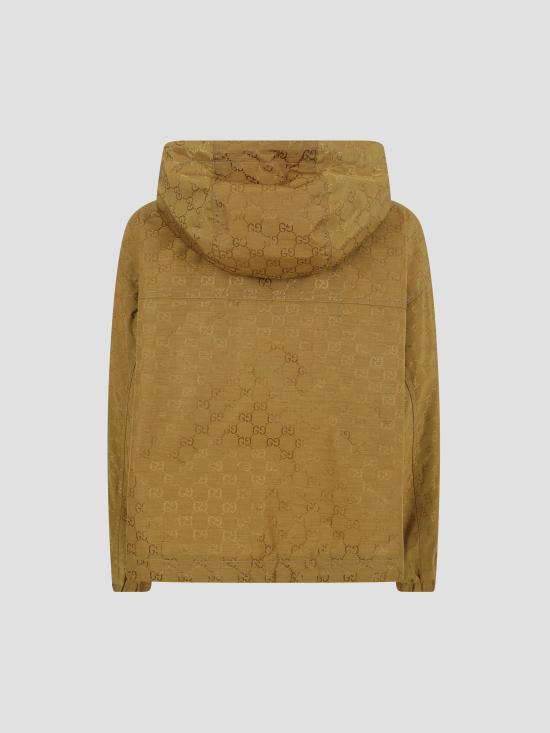 26SS 구찌 자켓 852299ZAUC0 2709 CARAMEL SUEDE - GUCCI