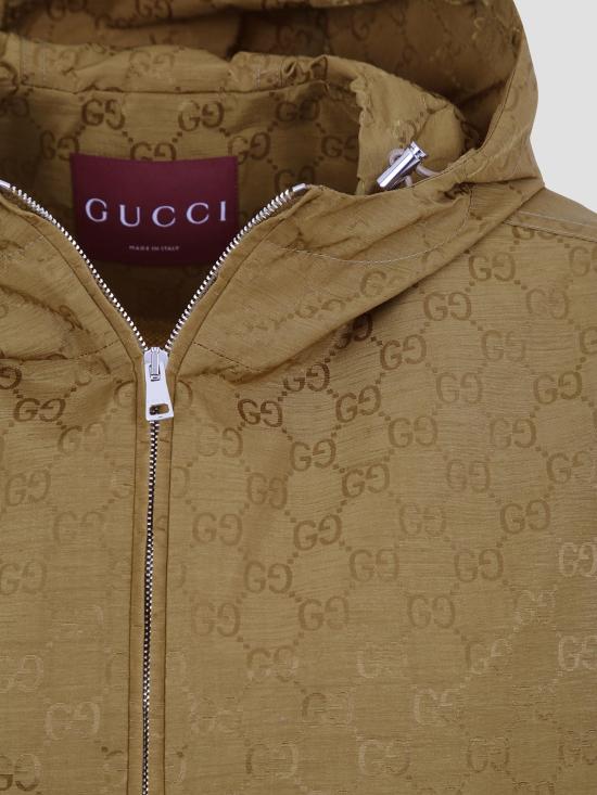 26SS 구찌 자켓 852299ZAUC0 2709 CARAMEL SUEDE - GUCCI