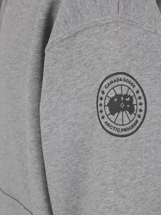 26SS 캐나다구스 후드 티셔츠 1540M1 9717 STONE HEATHER - CANADA GOOSE