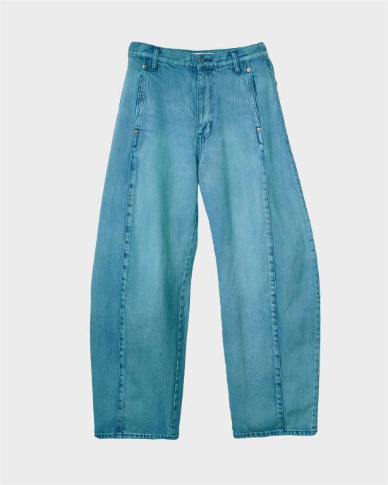  사야카 다비스 뉴욕 데님 팬츠 사야카 데이비스 뉴욕 배럴 데님 진 - SAYAKA DAVIS NEW YORK