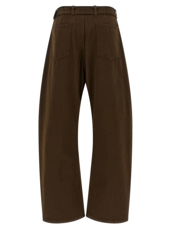  르메르 팬츠 트위스트 벨트  브라운 - LEMAIRE