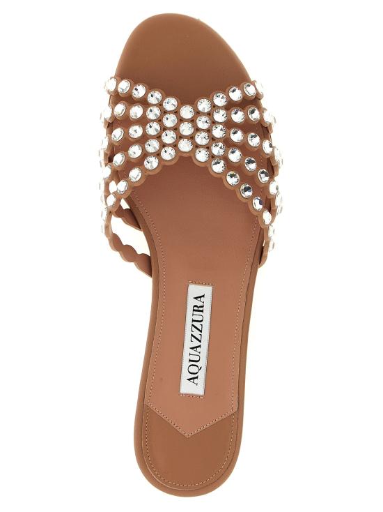 26SS 아쿠아주라 샌들 TQLFLAS3NAPPOWDERPINK - AQUAZZURA