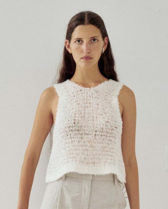  사야카 다비스 뉴욕 베스트 사야카 데이비스 뉴욕 린넨 퍼 탱크탑