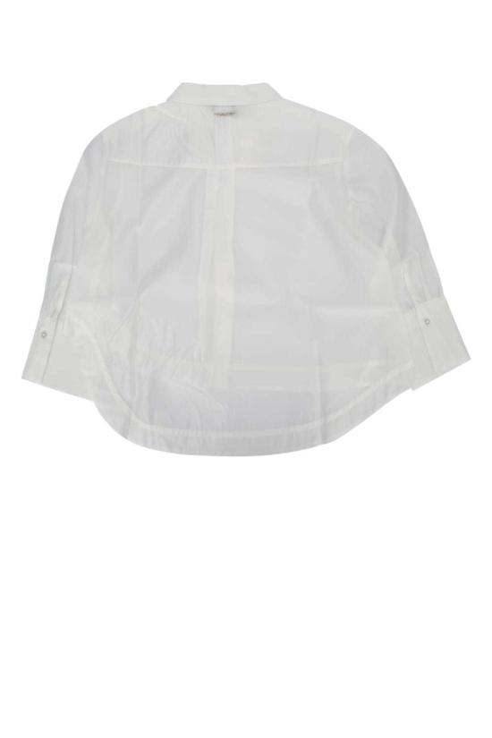  [키즈] 트윈셋 탑 키즈  카미시아 셔츠 오프화이트 - TWINSET