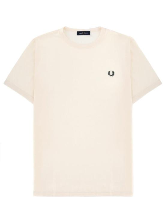  프레드페리 탑 프레드 페리 로고 티셔츠 (아이보리 색상)