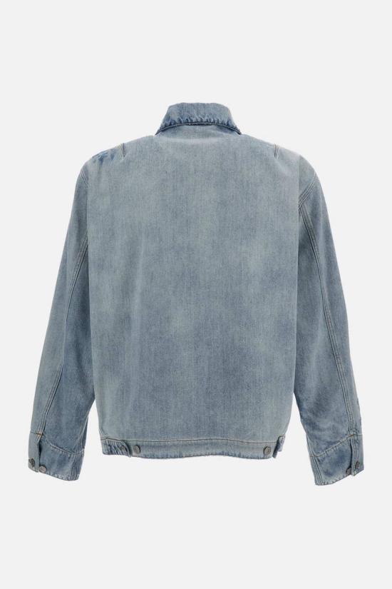  MM6 메종마르지엘라 데님 자켓 Mm6 메종 마르지엘라 데님 재킷 클리어 블루 - MM6 MAISON MARGIELA