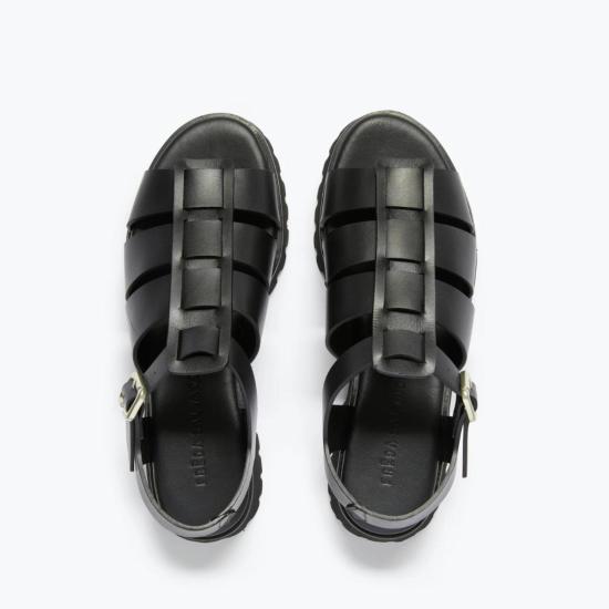  프레다 살바도르 샌들 다리아  블랙 - FREDA SALVADOR