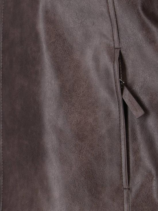 26SS 로우클래식 가죽 자켓 LCPS26JJ01149 0036 Brown - LOW CLASSIC