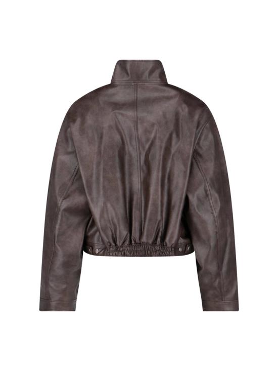 26SS 로우클래식 가죽 자켓 LCPS26JJ01149 0036 Brown - LOW CLASSIC