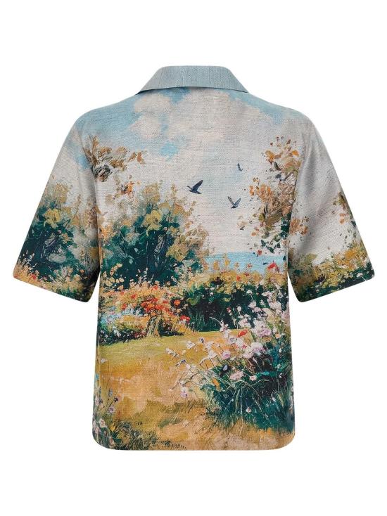  아미리 셔츠 샤토 분수 캠프  멀티컬러 - AMIRI