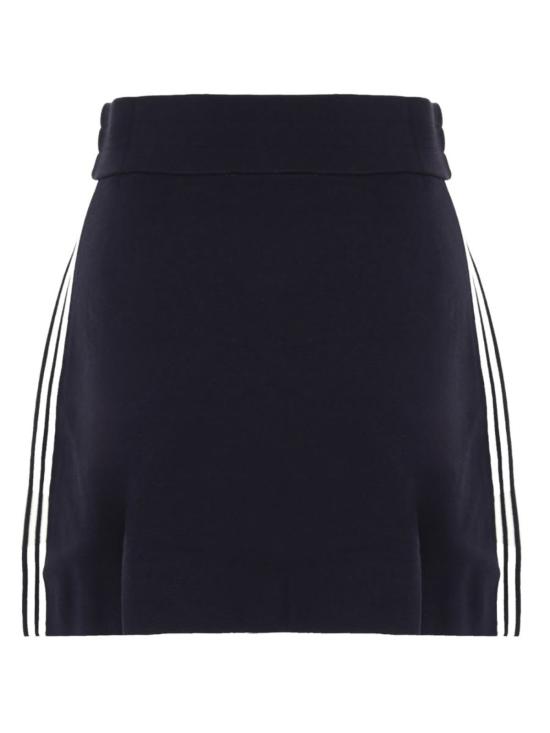  오트리 숏 스커트 로고 미니스커트 반바지 블루 - AUTRY