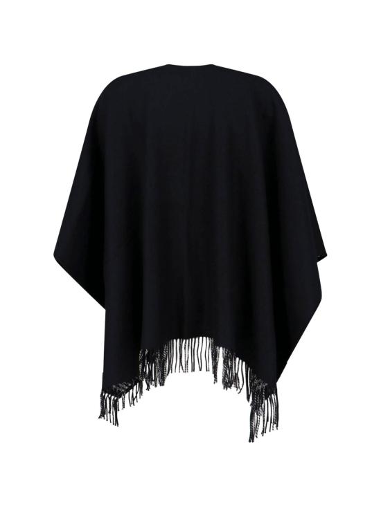  버버리 코트 리버서블 체크 케이프 블랙 - BURBERRY