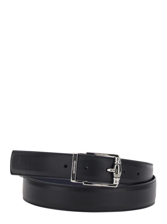  살바토레 페라가모 가죽 벨트 페라가모 더블/조절  블랙