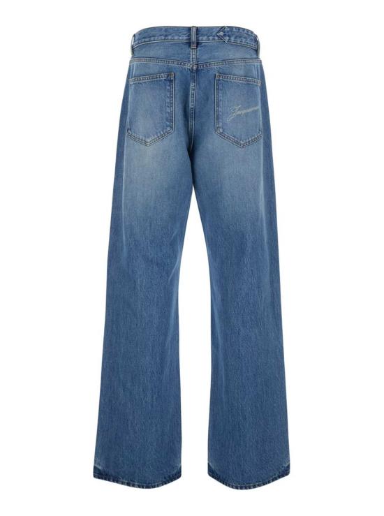  자크뮈스 데님 팬츠 Jacquemus Le De Nimes Droit 청바지 블루 - JACQUEMUS