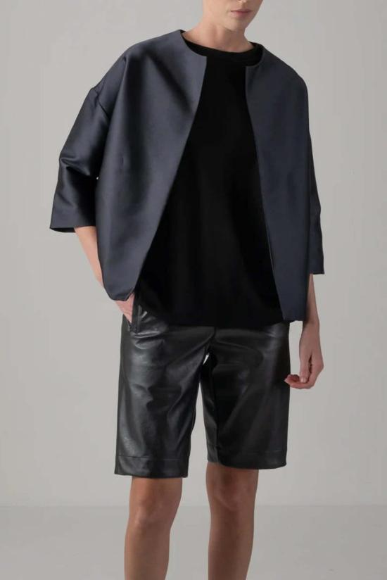  코그 더 빅 스모크 자켓 나탈리 벌룬 재킷 네이비