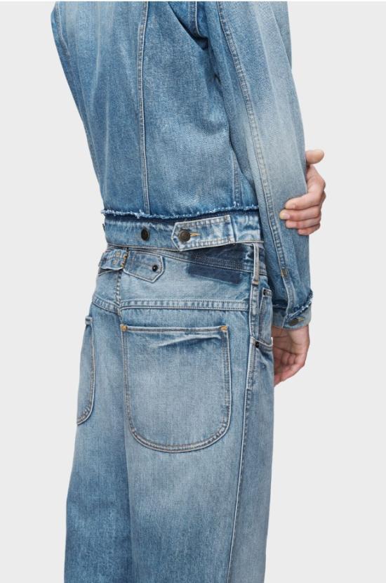 26SS 마르지엘라 스트레이트레그 크롭 진 S50LA0245S30561 987 WASHED BLUE - MAISON MARGIELA