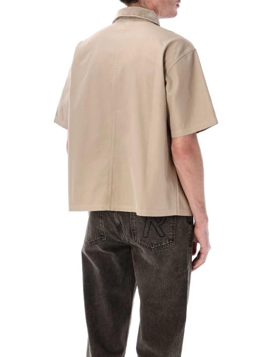  리프레젠트 탑 라모나 빈티지 카키색 지퍼 셔츠를 소개합니다. - REPRESENT