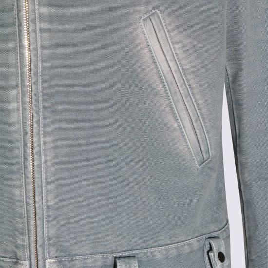  마르니 데님 자켓 라이트 블루 데님 캐주얼 재킷 블루 - MARNI