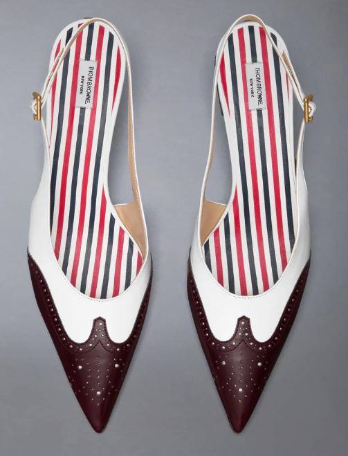 26SS 톰브라운 힐/펌프스 FFI017AL0126 612 - THOM BROWNE