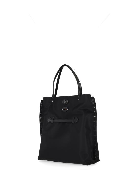 26SS 자넬라토 토트백 0698002000000M Z0001 BLACK BELGA - ZANELLATO