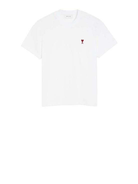  아미 반팔 티셔츠 알렉상드르 마티우시  티셔츠 화이트