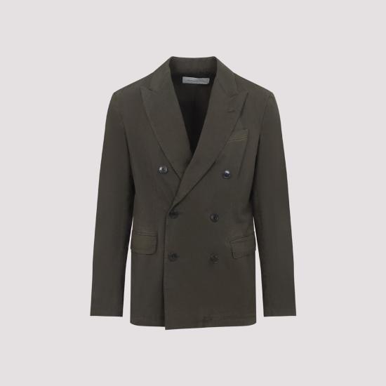  드리스 반 노튼 수트 자켓 Dries Van Noten 발토 재킷 카키 - DRIES VAN NOTEN