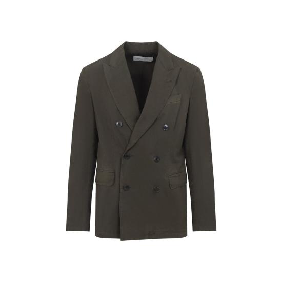  드리스 반 노튼 수트 자켓 Dries Van Noten 발토 재킷 카키 - DRIES VAN NOTEN