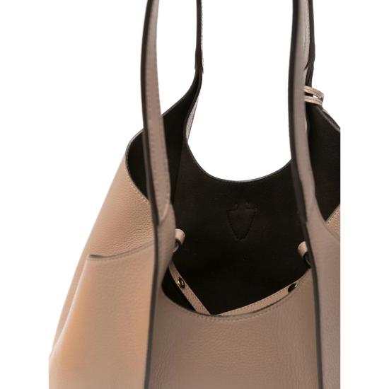 26SS 토즈 T 타임리스 쇼퍼 백 스몰 XBWTSBA0200XSOC413 BROWN DOM - TODS