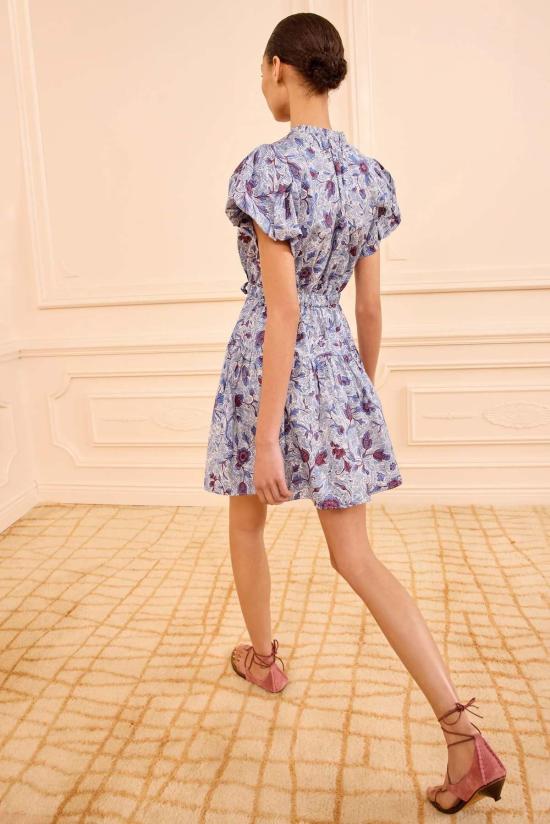  울라 존슨 숏 원피스 이젤 코튼 미니 드레스 - ULLA JOHNSON