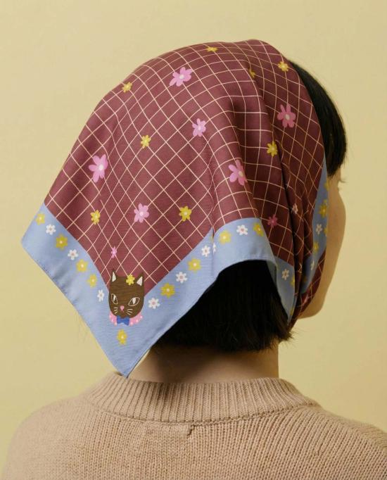  센티넬 머플러/스카프 샤 오 쇼콜라 반다나 - CENTINELLE