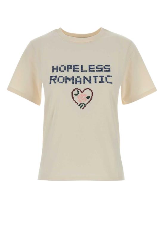 26SS 위켄드막스마라 반팔 티셔츠 2615971041600 005 Yellow