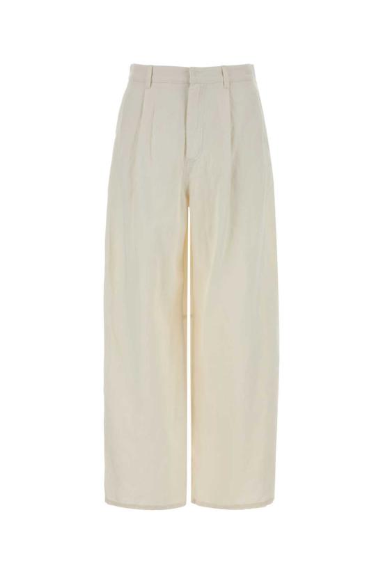 26SS 에스막스마라 스트레이트 팬츠 2619131093600 001 White