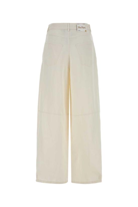 26SS 에스막스마라 스트레이트 팬츠 2619131093600 001 White - 'S MAX MARA