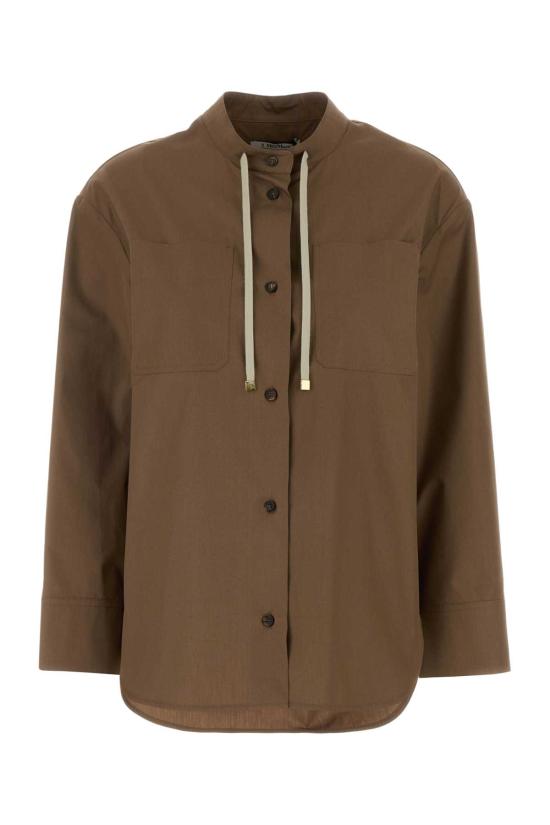 26SS 에스막스마라 셔츠 2619111033600 003 Brown