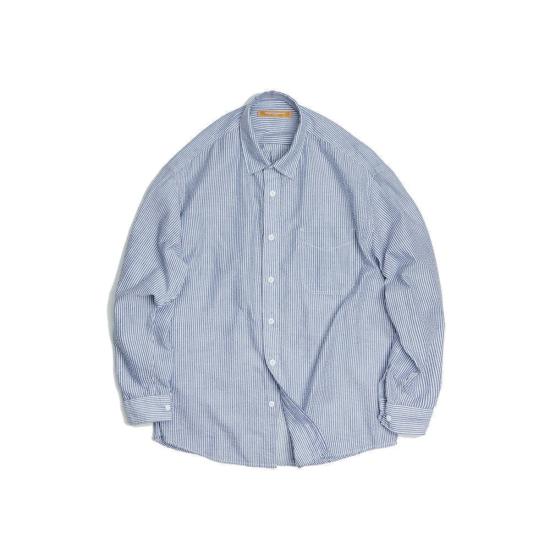  프리즘웍스 탑 OG 스트라이프 시어서커 셔츠 SS26