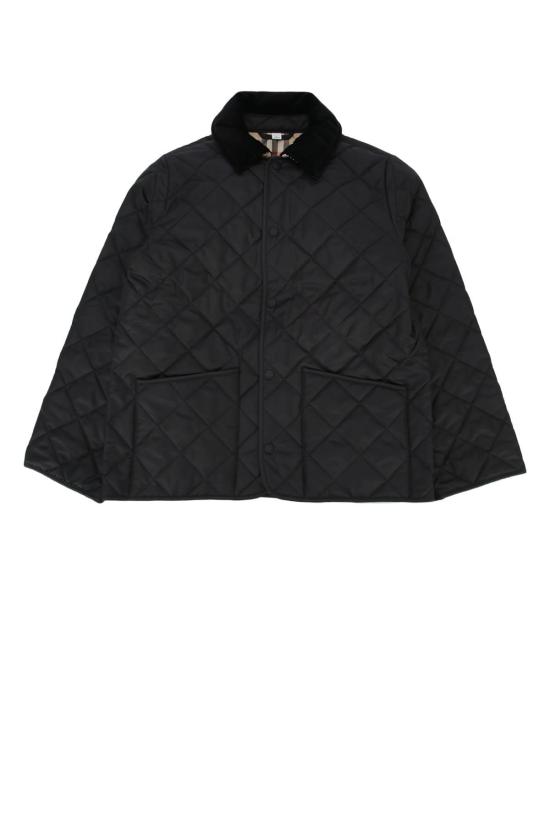  [키즈] 버버리 자켓 키즈 KB6 마일로 재킷 블랙