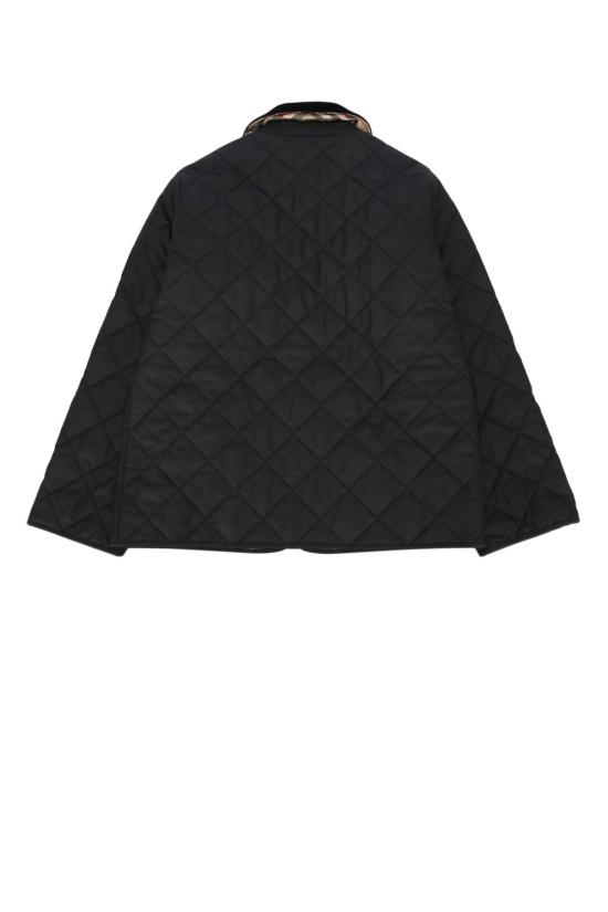  [키즈] 버버리 자켓 키즈 KB6 마일로 재킷 블랙 - BURBERRY