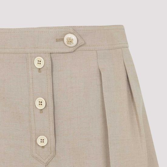  발렌티노 가라바니 숏팬츠 발렌티노 쇼츠 베이지 - VALENTINO GARAVANI