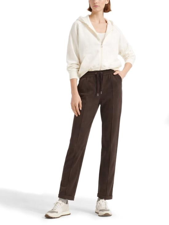  브루넬로 쿠치넬리 팬츠 트랙  브라운 - BRUNELLO CUCINELLI