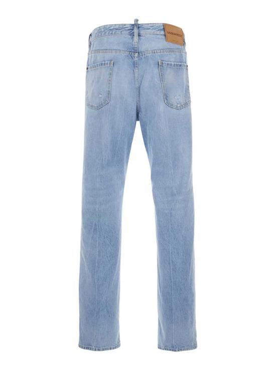  디스퀘어드2 데님 팬츠 Dsquared2 642 라이트 블루 진 - DSQUARED2