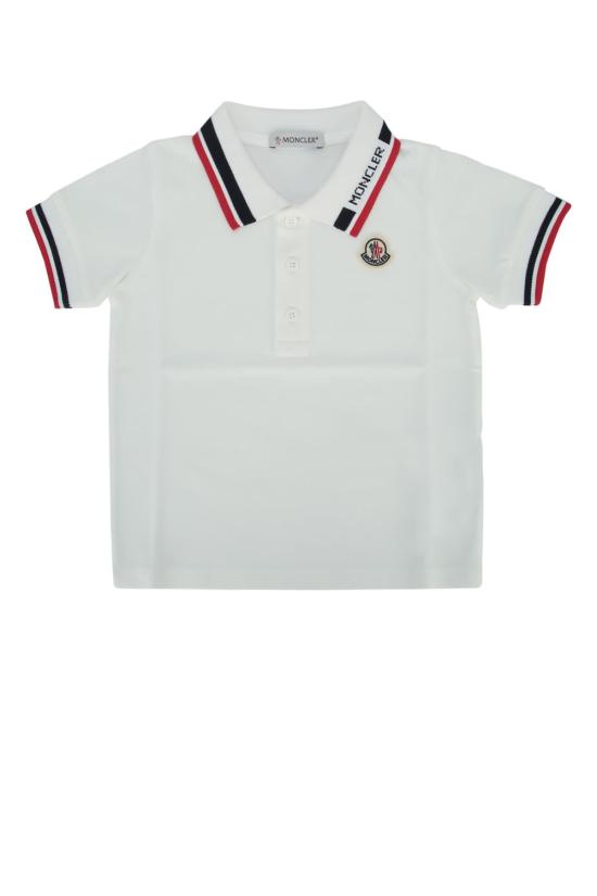  [키즈] 몽클레어 탑 키즈  SS 폴로 셔츠 크림