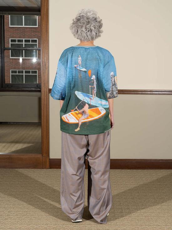  블레스 블라우스 홀리데이패들보드 셔츠 - BLESS