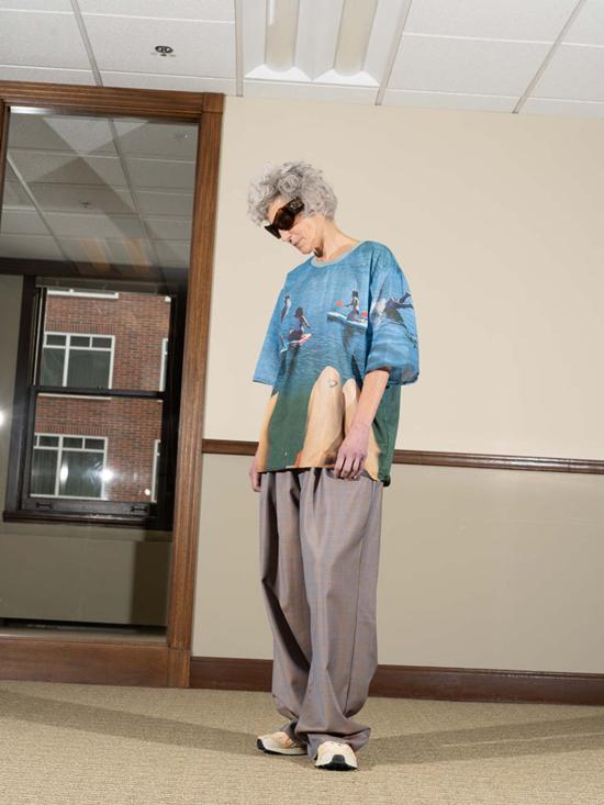  블레스 블라우스 홀리데이패들보드 셔츠