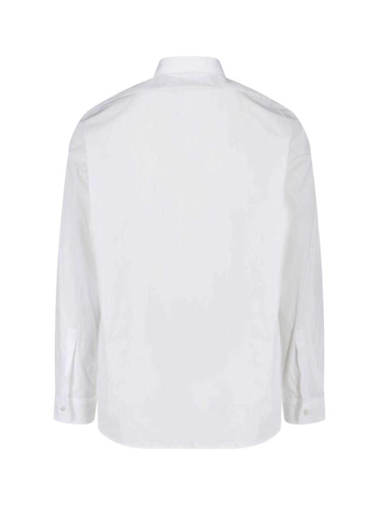  질샌더 탑 질 샌더 코튼 셔츠 화이트 - JIL SANDER