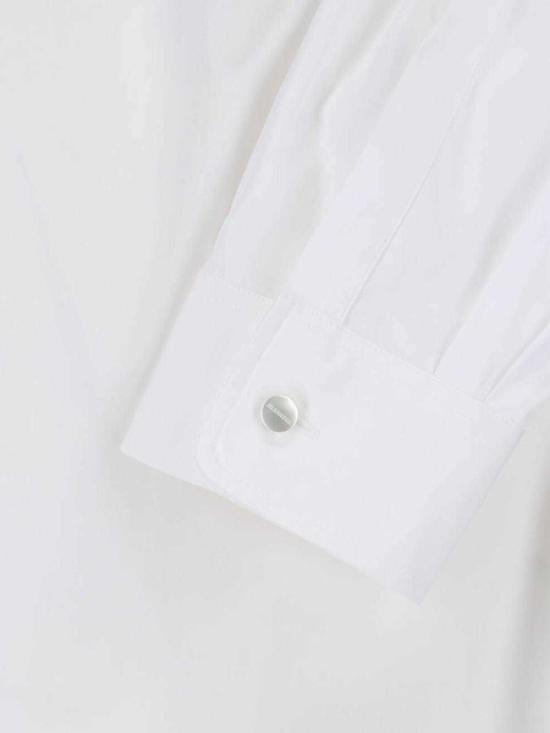  질샌더 탑 질 샌더 코튼 셔츠 화이트 - JIL SANDER