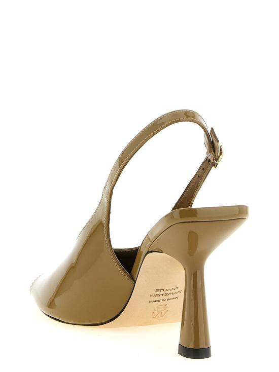  스튜어트 와이츠먼 힐/펌프스 발 슬링백 힐 그린 - STUART WEITZMAN