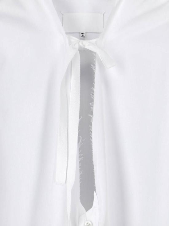  마르지엘라 원피스 메종  오버사이즈 셔츠 드레스 화이트 - MAISON MARGIELA